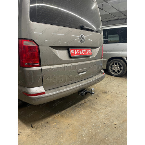 VTR-03-991122.00 PT GROUP Фаркоп на Volkswagen Transporter T5 2003-2015, Transporter T6 2015-2024, Volkswagen Caravelle T5 2003-2015, Caravelle T6 2015-2024, Volkswagen Multivan T5 2003-2015, Multivan T6 2015-2022 без подрезки бампера. Тип шара: E (легкос