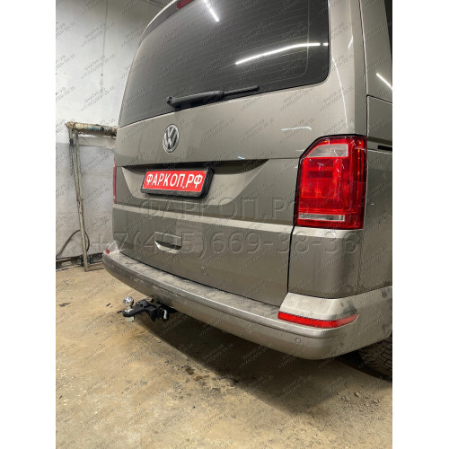 VTR-03-991122.00 PT GROUP Фаркоп на Volkswagen Transporter T5 2003-2015, Transporter T6 2015-2024, Volkswagen Caravelle T5 2003-2015, Caravelle T6 2015-2024, Volkswagen Multivan T5 2003-2015, Multivan T6 2015-2022 без подрезки бампера. Тип шара: E (легкос