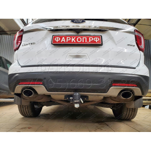 3691.32 SHERIFF Фаркоп на Ford Explorer 2011-2020 без подрезки бампера. Тип шара: E. Нагрузки: 1800/50 кг, масса фаропа 19,99 кг (без электрики в комплекте)
