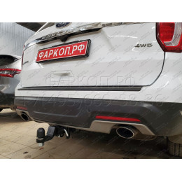 3691.32 SHERIFF Фаркоп на Ford Explorer 2011-2020 без подрезки бампера. Тип шара: E. Нагрузки: 1800/50 кг, масса фаропа 19,99 кг (без электрики в комплекте)
