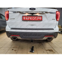 3691.32 SHERIFF Фаркоп на Ford Explorer 2011-2020 без подрезки бампера. Тип шара: E. Нагрузки: 1800/50 кг, масса фаропа 19,99 кг (без электрики в комплекте)