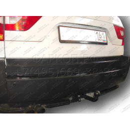 B202-A Лидер-плюс ТСУ для BMW X3 2004-2010. Требуется подрезка бампера. Нагрузки: 1500/75 кг, масса фаркопа 9,98 кг (без электрики в комплекте)