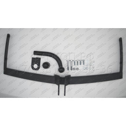 2187-A ORIS Фаркоп на Volkswagen Golf Vl хетчбек, Volkswagen Golf Vl Plus хетчбек 2008-2012. Необходима подрезка бампера. Тип шара: A. Нагрузки: 1500/75 кг, масса фаркопа 14 кг 