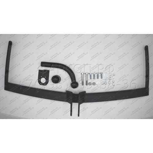 2187-A ORIS Фаркоп на Volkswagen Golf Vl хетчбек, Volkswagen Golf Vl Plus хетчбек 2008-2012. Необходима подрезка бампера. Тип шара: A. Нагрузки: 1500/75 кг, масса фаркопа 14 кг (без электрики в комплекте)