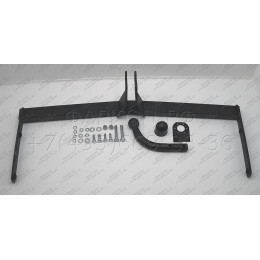 2187-A ORIS Фаркоп на Volkswagen Golf Vl хетчбек, Volkswagen Golf Vl Plus хетчбек 2008-2012. Необходима подрезка бампера. Тип шара: A. Нагрузки: 1500/75 кг, масса фаркопа 14 кг 