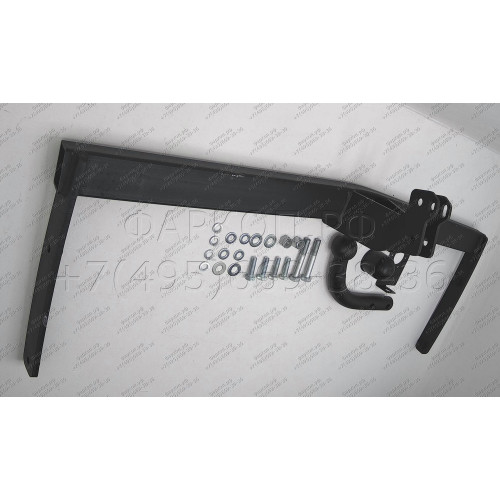 2187-A ORIS Фаркоп на Volkswagen Golf Vl хетчбек, Volkswagen Golf Vl Plus хетчбек 2008-2012. Необходима подрезка бампера. Тип шара: A. Нагрузки: 1500/75 кг, масса фаркопа 14 кг (без электрики в комплекте)