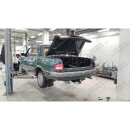 3806-A ORIS Фаркоп на ГАЗ Волга 3110 1997-2005, ГАЗ Волга 31105 седан (двигатель Chrysler) 2003-2021 без подрезки бампера. Тип шара: A. Нагрузки: 1300/75 кг, масса фаркоп