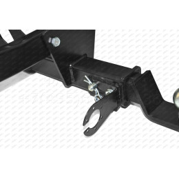 CHN-21-991122.00 PT GROUP Фаркоп на Lada Niva Travel 2021-, Chevrolet Niva 2008-2020, Lada Niva 2020-2021 без подрезки бампера. Тип шара: E (легкосъемный шар под квадрат). Нагрузки: 1500/50
