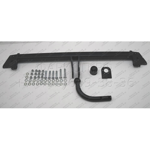 3056-A ORIS Фаркоп на Toyota Camry седан 2006-2011, 2011-2017. Необходима подрезка бампера. Тип шара: A. Нагрузки: 1500/50 кг, масса фаркопа 14 кг (без электрики в комплекте)