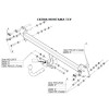 3056-A ORIS Фаркоп на Toyota Camry седан 2006-2011, 2011-2017. Необходима подрезка бампера. Тип шара: A. Нагрузки: 1500/50 кг, масса фаркопа 14 кг (без электрики в комплекте)