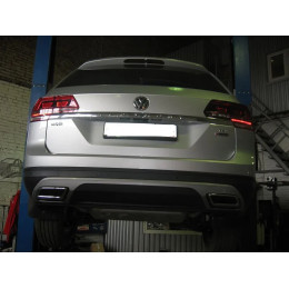 3764.21 SHERIFF Фаркоп на Volkswagen Teramont 2018-2025. Необходима подрезка бампера. Тип шара: E. Нагрузки: 2500/75 кг, масса фаркопа 20,58 кг (без электрики в комплект