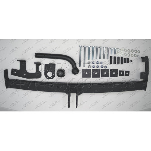 3806-A ORIS Фаркоп на ГАЗ Волга 3110 1997-2005, ГАЗ Волга 31105 седан (двигатель Chrysler) 2003-2021 без подрезки бампера. Тип шара: A. Нагрузки: 1300/75 кг, масса фаркопа 15,2 кг (без электрики в комплекте)
