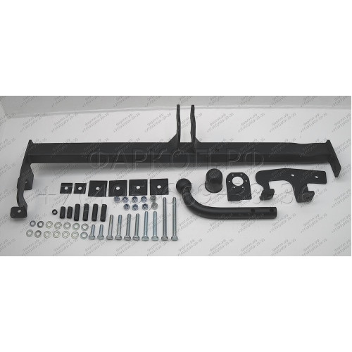 3806-A ORIS Фаркоп на ГАЗ Волга 3110 1997-2005, ГАЗ Волга 31105 седан (двигатель Chrysler) 2003-2021 без подрезки бампера. Тип шара: A. Нагрузки: 1300/75 кг, масса фаркопа 15,2 кг (без электрики в комплекте)