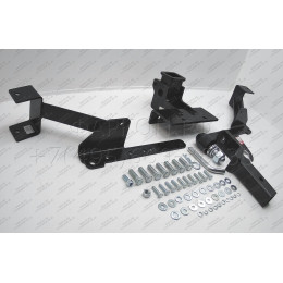 3887.32 SHERIFF Фаркоп на Toyota Land Cruiser Prado 150 2009-2023, Lexus GX 2009-2023. Необходима подрезка бампера. Тип шара: E. Нагрузки: 2800/120 кг, масса фаркопа 14,7 кг (без элек