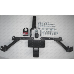 3887.32 SHERIFF Фаркоп на Toyota Land Cruiser Prado 150 2009-2023, Lexus GX 2009-2023. Необходима подрезка бампера. Тип шара: E. Нагрузки: 2800/120 кг, масса фаркопа 14,7 кг (без элек