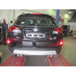 3951.12 SHERIFF Фаркоп на FAW Besturn X80 2013-2018, 2018-2020. Необходима подрезка бампера. Тип шара: A. Нагрузки: 1200/50 кг, масса фаркопа 16 кг (без электрики в компле