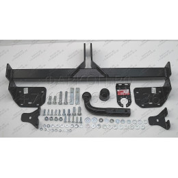 3951.12 SHERIFF Фаркоп на FAW Besturn X80 2013-2018, 2018-2020. Необходима подрезка бампера. Тип шара: A. Нагрузки: 1200/50 кг, масса фаркопа 16 кг (без электрики в компле