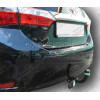 T117-A Лидер-плюс ТСУ для Toyota Corolla седан E150 2007-2013, E170 (кроме арабской версии) 2013-2019 без снятия и выреза бампера. Нагрузки: 1500/75 кг, масса фаркопа 15,36 кг (без электрики в комплекте)