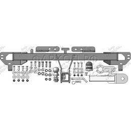 99006-E MOTODOR Фаркоп с оцинкованным шаром на Chery Tiggo 8 2020-2024, Chery Tiggo 8 Pro 2021-2024, Chery Tiggo 8 Pro Max 2022-. Необходима подрезка бампера. Тип шара: E. Нагрузки 1500/75 