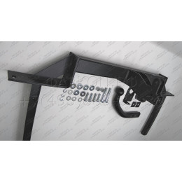 5262-A ORIS Фаркоп на Chevrolet Cruze хетчбек 2010-2016. Необходима подрезка бампера. Тип шара: A. Нагрузки: 1100/50 кг, масса фаркопа 15,6 кг (без электрики в компл