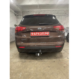 6756-A ORIS Фаркоп на Kia Ceed универсал 2012-2018, Hyundai i30 универсал 2012-2019. Необходима подрезка бампера. Тип шара: A. Нагрузки: 1500/75 кг, масса фаркопа 16,8 кг (