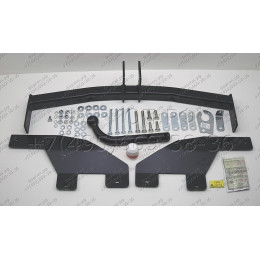 7270 Трейлер Фаркоп для Hyundai H1 2008-2018, 2018-2023, Hyndai Starex 2008-2018 без снятия и подрезки бампера. Тип шара: A. Нагрузки: 1300/60 кг, масса фаркопа 20,7 кг (без эле