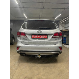90908-A MOTODOR Фаркоп с оцинкованным шаром на Hyundai Santa Fe 2012-2018, Hyundai Grand Santa Fe 2014-2018, Kia Sorento 2012-2020, кроме Prime. Необходима подрезка бампера. Тип шара: A. На