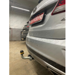90908-A MOTODOR Фаркоп с оцинкованным шаром на Hyundai Santa Fe 2012-2018, Hyundai Grand Santa Fe 2014-2018, Kia Sorento 2012-2020, кроме Prime. Необходима подрезка бампера. Тип шара: A. На