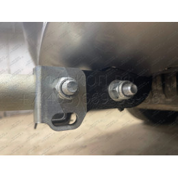 90908-A MOTODOR Фаркоп с оцинкованным шаром на Hyundai Santa Fe 2012-2018, Hyundai Grand Santa Fe 2014-2018, Kia Sorento 2012-2020, кроме Prime. Необходима подрезка бампера. Тип шара: A. На