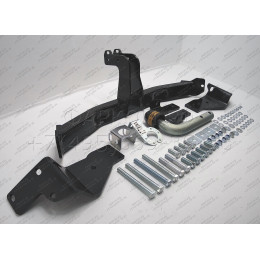 90908-A MOTODOR Фаркоп с оцинкованным шаром на Hyundai Santa Fe 2012-2018, Hyundai Grand Santa Fe 2014-2018, Kia Sorento 2012-2020, кроме Prime. Необходима подрезка бампера. Тип шара: A. На