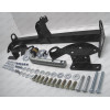 91310-A MOTODOR Фаркоп с оцинкованным шаром на Mitsubishi Pajero III 2000-2007, Mitsubishi Pajero lV 2007-2020 без выреза в бампере. Тип шара: A. Нагрузки: 2000/100 кг, масса фаркопа 20,6 кг (без электрики в комплекте)