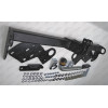 91310-A MOTODOR Фаркоп с оцинкованным шаром на Mitsubishi Pajero III 2000-2007, Mitsubishi Pajero lV 2007-2020 без выреза в бампере. Тип шара: A. Нагрузки: 2000/100 кг, масса фаркопа 20,6 кг (без электрики в комплекте)
