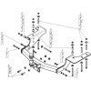 93102-FE MOTODOR Фаркоп с оцинкованным шаром на Haval H5 2020-2021, Great Wall Hover H3 New 2014-2016, Great Wall Hover H3 2010-2016, Great Wall Hover H5 2011-2016 без подрезки бампера. Тип шара: FE. Нагрузки: 2000/100 кг, масса фаркопа 21,8 кг (без элект
