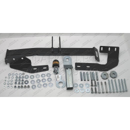 93104-E MOTODOR Фаркоп с оцинкованным шаром на Haval H6 2015-2020, Haval M6 2023-. Необходима подрезка бампера. Тип шара: E. Нагрузки: 1500/75 кг, масса фаркопа 17,5 кг (б