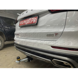 99006-E MOTODOR Фаркоп с оцинкованным шаром на Chery Tiggo 8 2020-2024, Chery Tiggo 8 Pro 2021-2024, Chery Tiggo 8 Pro Max 2022-. Необходима подрезка бампера. Тип шара: E. Нагрузки 1500/75 