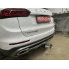 99006-E MOTODOR Фаркоп с оцинкованным шаром на Chery Tiggo 8 2020-2024, Chery Tiggo 8 Pro 2021-2024, Chery Tiggo 8 Pro Max 2022-. Необходима подрезка бампера. Тип шара: E. Нагрузки 1500/75 кг, масса фаркопа 18,0 кг (без электрики в комплекте)