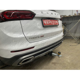 99006-E MOTODOR Фаркоп с оцинкованным шаром на Chery Tiggo 8 2020-2024, Chery Tiggo 8 Pro 2021-2024, Chery Tiggo 8 Pro Max 2022-. Необходима подрезка бампера. Тип шара: E. Нагрузки 1500/75 
