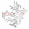 A-035 STEINHOF Фаркоп на Alfa Romeo 147 хетчбек 3/5 дверей 2001-2010. Требуется подрезка бампера. Тип шара: A. Нагрузки: 1300/60 кг, масса фаркопа 18,7 кг (без электрики в комплекте)