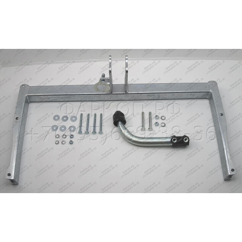 A047A GALIA Полностью оцинкованный фаркоп на Audi A4 B8 седан/универсал 2007-2015, Audi A4 Allroad 2009-2016, Audi A5 Sportback 2008-2016. Подрозетник убирается за бампер. Тип шара: A. Невидимый вырез бампера. Нагрузки: 2200/90 кг, масса фаркопа 17,72 кг