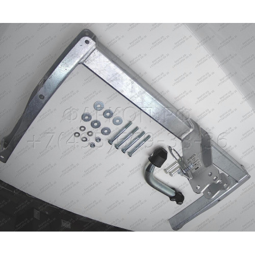 A047A GALIA Полностью оцинкованный фаркоп на Audi A4 B8 седан/универсал 2007-2015, Audi A4 Allroad 2009-2016, Audi A5 Sportback 2008-2016. Подрозетник убирается за бампер. Тип шара: A. Невидимый вырез бампера. Нагрузки: 2200/90 кг, масса фаркопа 17,72 кг