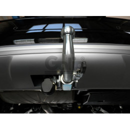 A050C GALIA Полностью оцинкованный фаркоп на Audi Q5 2017-2024, Audi Q5 Sportback 2021-2024. Подрозетник убирается за бампер. Тип шара: C (горизонтальный съемный). Нев