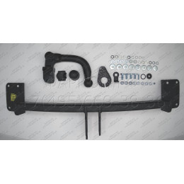 B-061 STEINHOF Фаркоп на BMW X5 E70 2007-2013, X5 F15 2013-2018, BMW X6 F16 2014-2019. Невидимая подрезка бампера. Тип шара: AV (вертикальное быстросъемное крепление шара на к