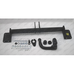 B-061 STEINHOF Фаркоп на BMW X5 E70 2007-2013, X5 F15 2013-2018, BMW X6 F16 2014-2019. Невидимая подрезка бампера. Тип шара: AV (вертикальное быстросъемное крепление шара на к