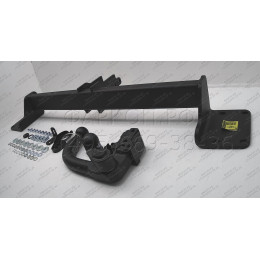 B-061 STEINHOF Фаркоп на BMW X5 E70 2007-2013, X5 F15 2013-2018, BMW X6 F16 2014-2019. Невидимая подрезка бампера. Тип шара: AV (вертикальное быстросъемное крепление шара на к