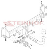 B-098 STEINHOF Фаркоп на BMW X3 F25 (также xDrive) 2010-2017, BMW X3 G01 2017-2024, BMW X4 F26 2014-2018, BMW X4 G02 2018- без подрезки бампера. Тип шара: A. Нагрузки: 2500/120 кг, масса фаркопа 14,95 кг (без электрики в комплекте)