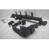 B-099 STEINHOF Фаркоп на BMW X3 F25 (также xDrive) 2010-2017, BMW X3 G01 2017-2024, BMW X4 F26 2014-2018, BMW X4 G02 2018- без подрезки бампера. Тип шара: AV (вертикальное быстросъемное крепление шара на ключе). Нагрузки: 2500/120 кг, масса фаркопа 17,85 