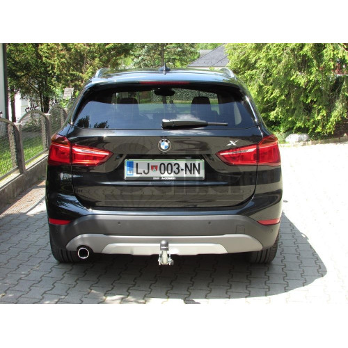 B023V GALIA Полностью оцинкованный фаркоп на MINI Countryman 2017-2024, MINI Clubman 2015-2024, BMW X2 F39 2018-2024, BMW X1 F48 07/2015-2022, BMW 2-Series Active Tourer F45 09/2014-2021, BMW 2-Series Gran Tourer F46 05/2015-2021. Подрозетник убирается за