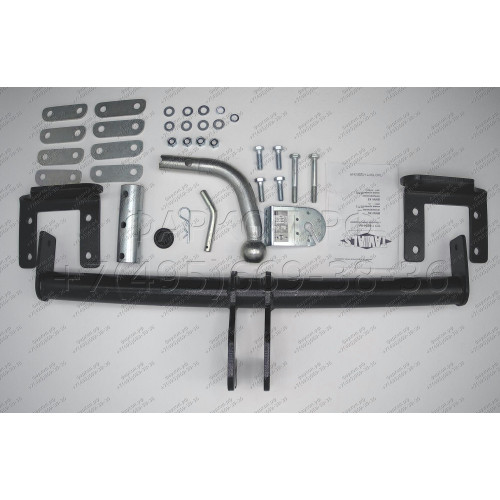B204-BA TAVIALS ТСУ для BMW X6 E71 2008-2014 (требуется вырез в бампере), BMW X5 E70 дорестайл 2007-2010 (без выреза бампера). Тип шара: C (оцинкованный, съемный). Нагрузки: 1500/75 кг, масса фаркопа 19,98 кг (без электрики в комплекте)