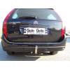 C040C GALIA Полностью оцинкованный фаркоп на Citroen C5 I и II универсал 2001-2008, с 2005-2008 необходим блок согласования. Тип шара: C (горизонтальный съемный). Невидимый вырез бампера. Нагрузки: 1700/85 кг, масса фаркопа 22,85 кг