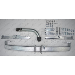C066A GALIA Полностью оцинкованный фаркоп на Chevrolet Cruze седан/хетчбек 2009-2016. Подрозетник убирается за бампер. Тип шара: A. Невидимый вырез бампера. 
